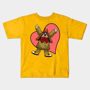 Valentine Fleagle Kids T-Shirt